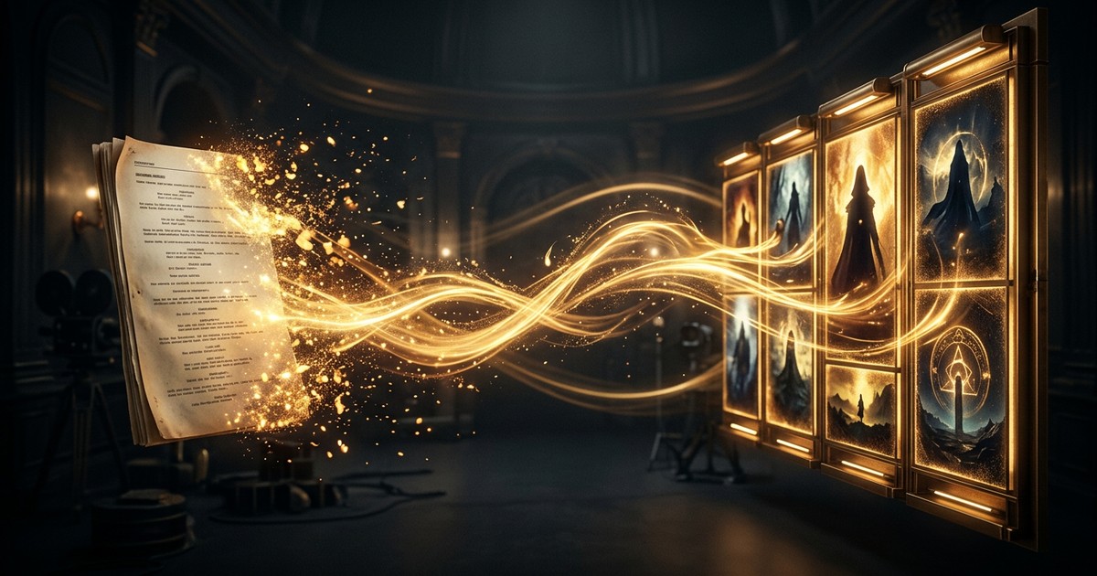 From Script to Pitch Deck: How AI Turns Your Screenplay Into a Deck