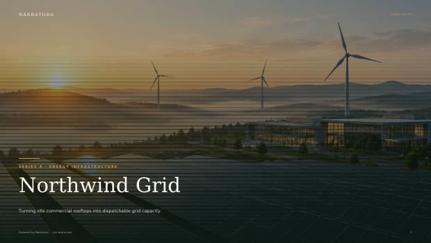 Business Pitch Deck sample — Northwind Grid
